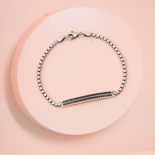 Sleek Silver Bracelet