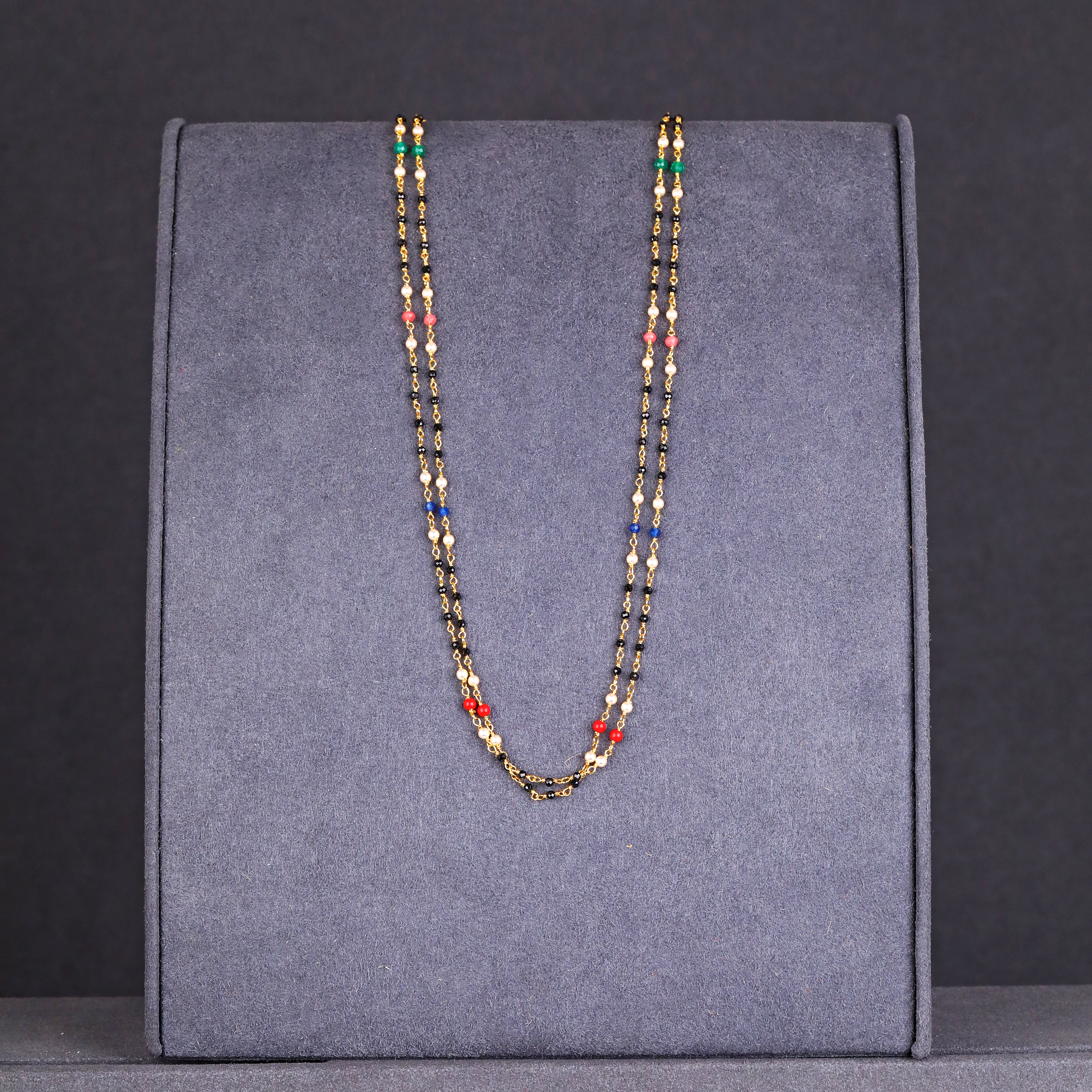 Rangtara Dual-Strand Mangalsutra