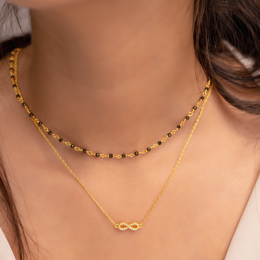 Infinity Layered Mangalsutra