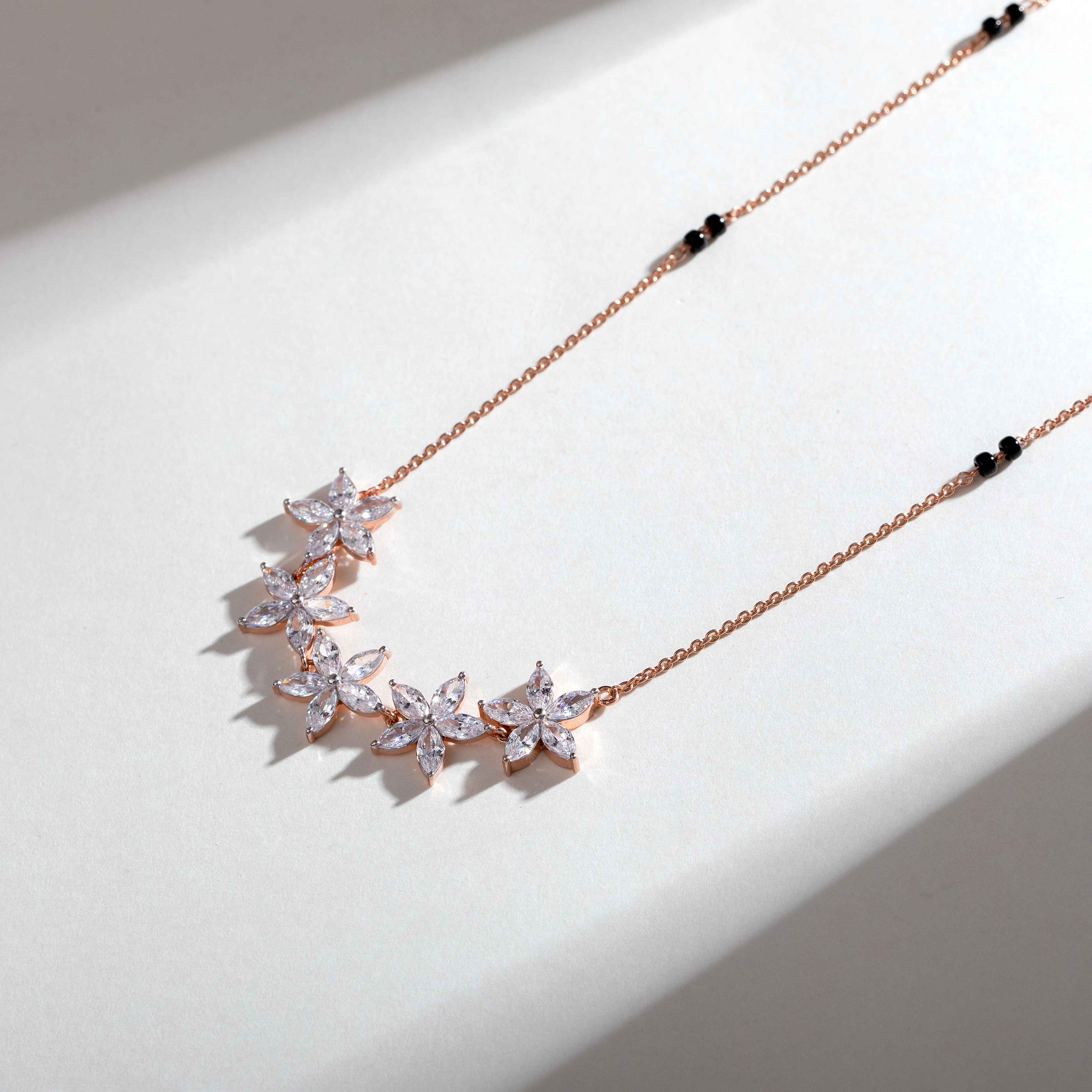 Moonlit Blossom Mangalsutra