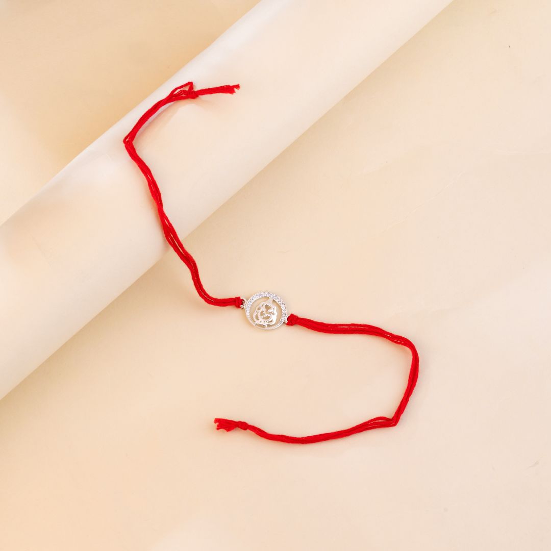 Shivam Silver Rakhi