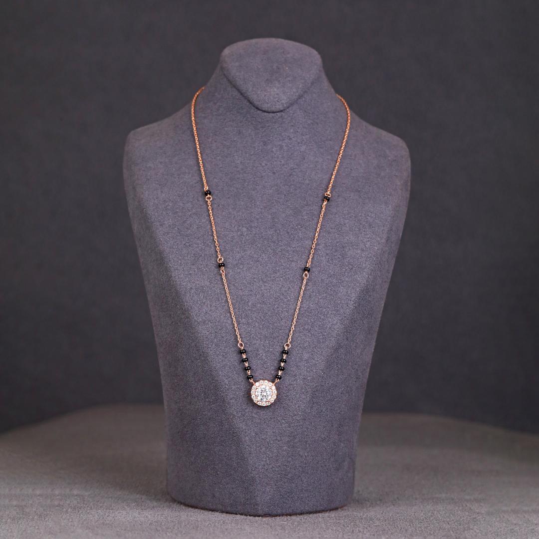 Celeste Halo Mangalsutra