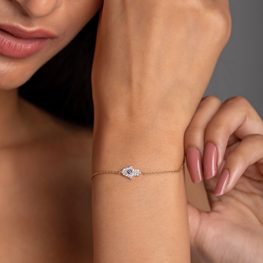 Petite Hamsa Bracelet