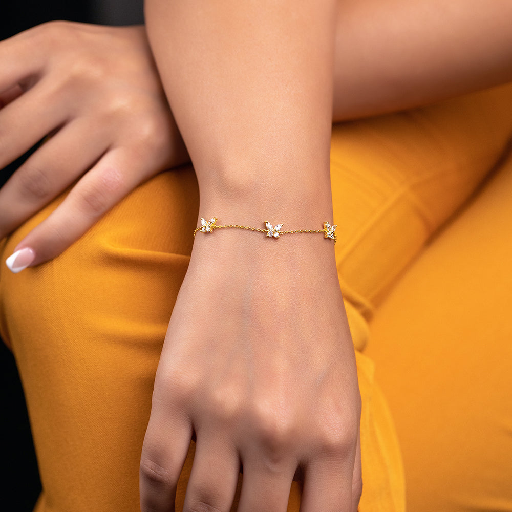 3 Butterfly Bracelet