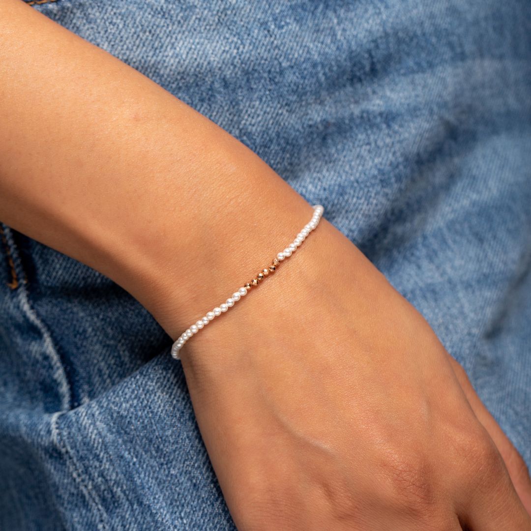 Ecru Forever Bracelet