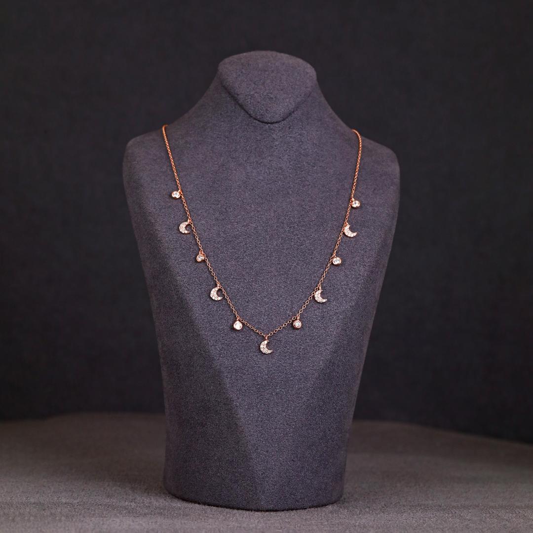 Lunar Cascade Necklace
