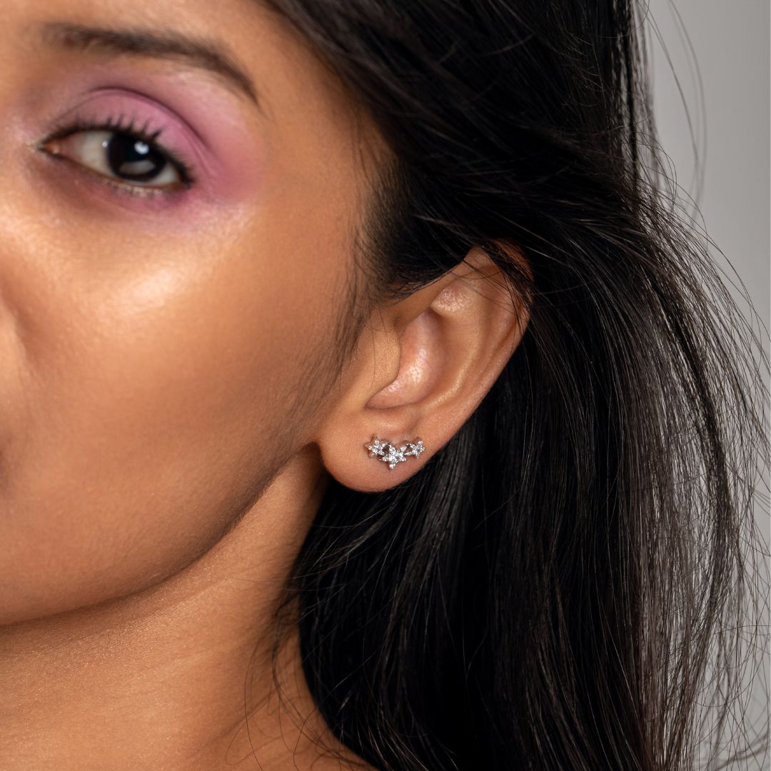 Charming Cluster Earrings