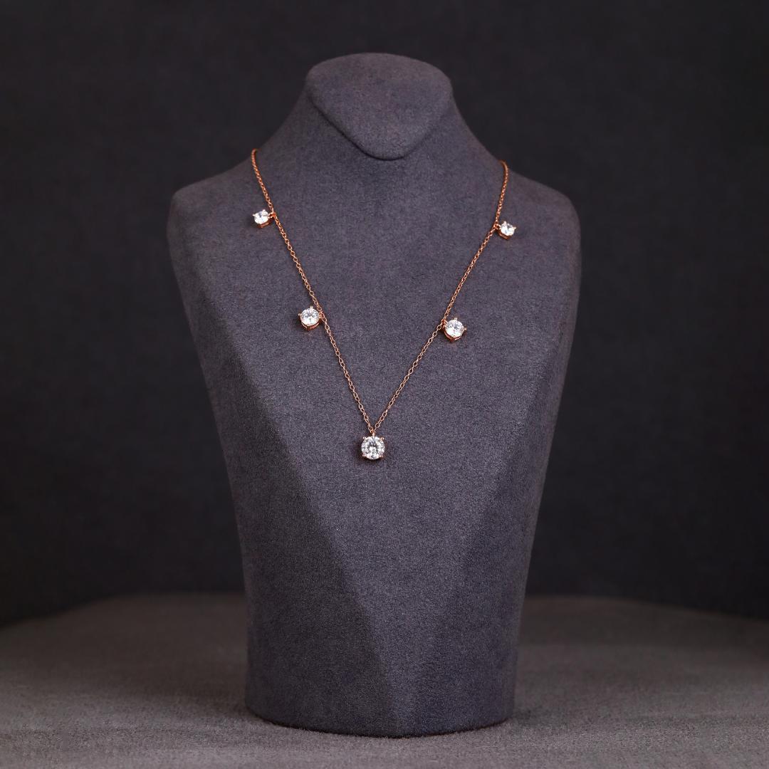 Radiant Solitaire Necklace