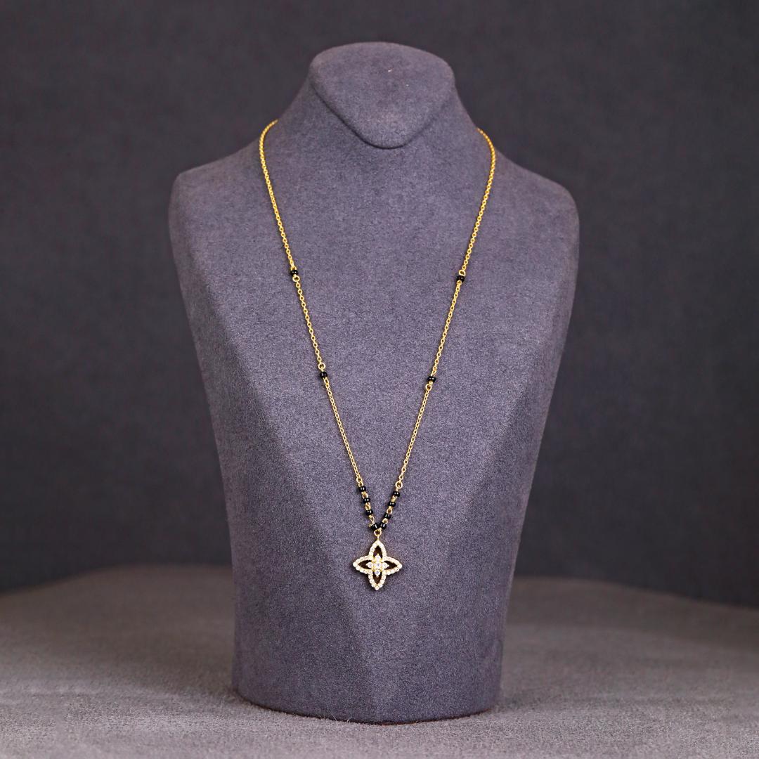 Floral Crest Mangalsutra