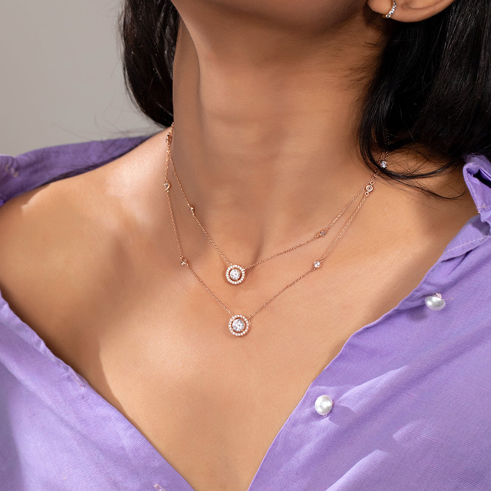 Double Liner Solitaire Chain