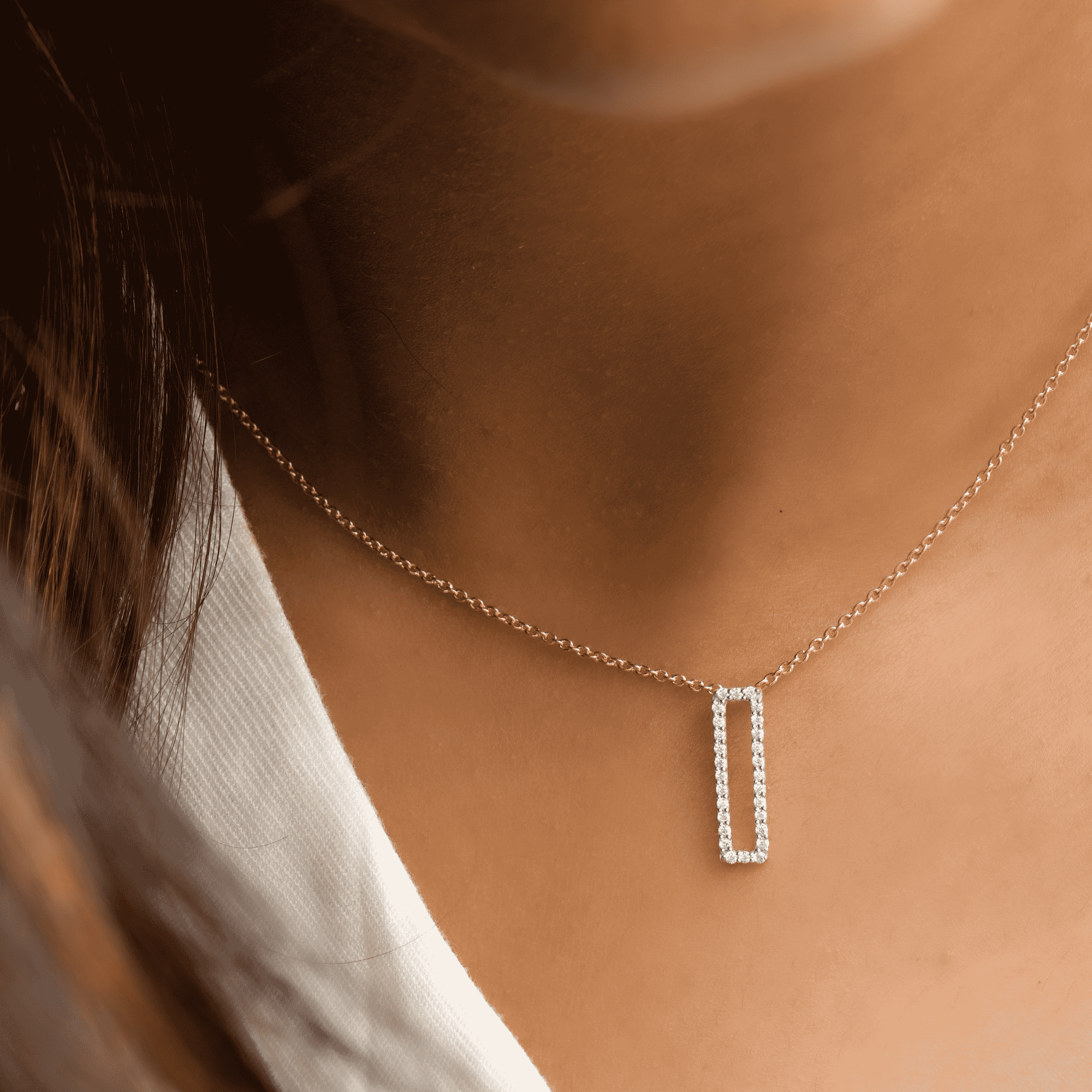 Oblong Necklace