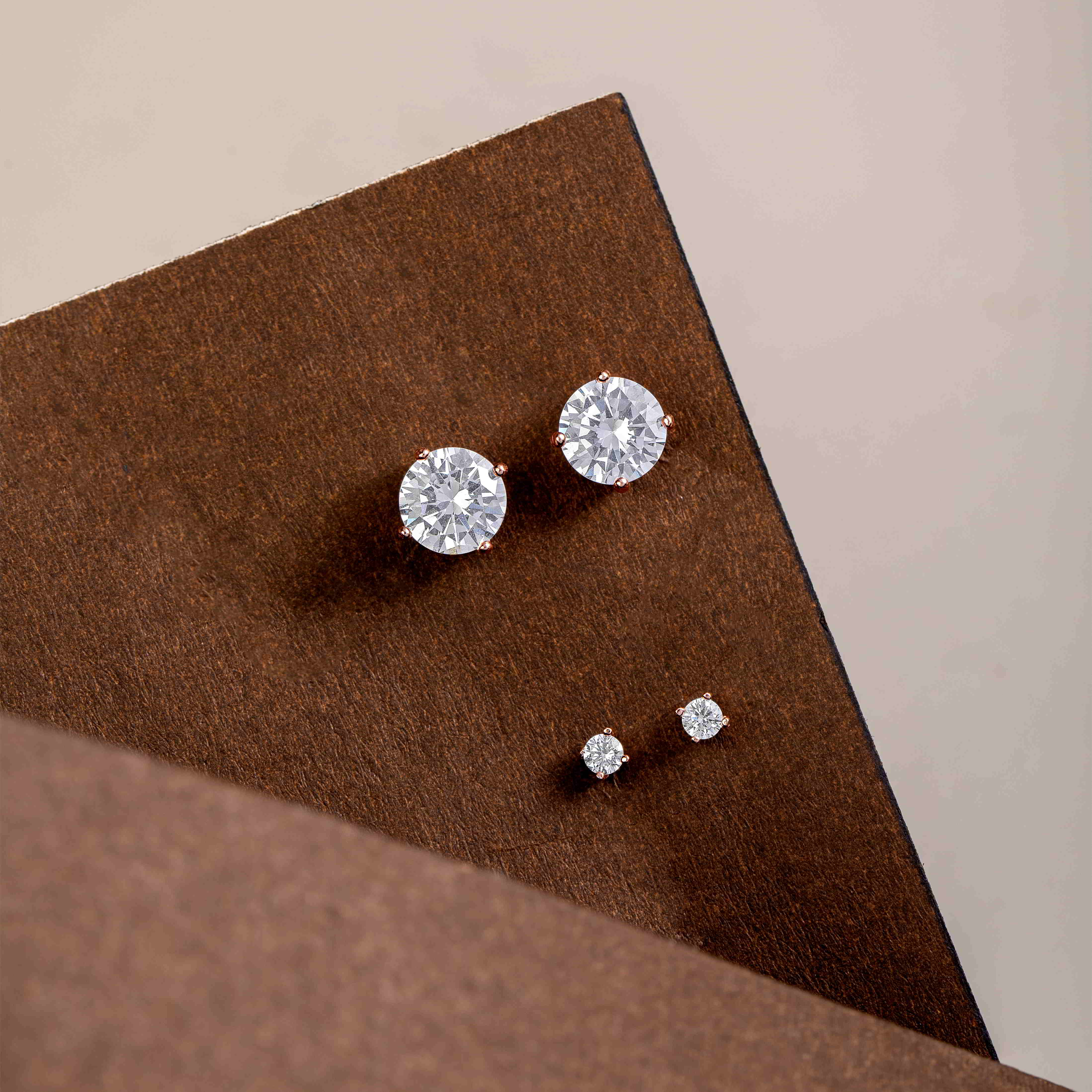 1Carat Solitaire Studs