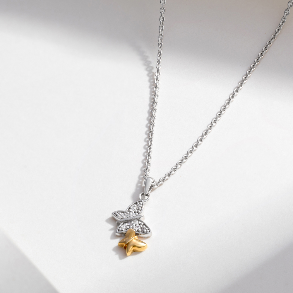 Dainty Butterfly Necklace