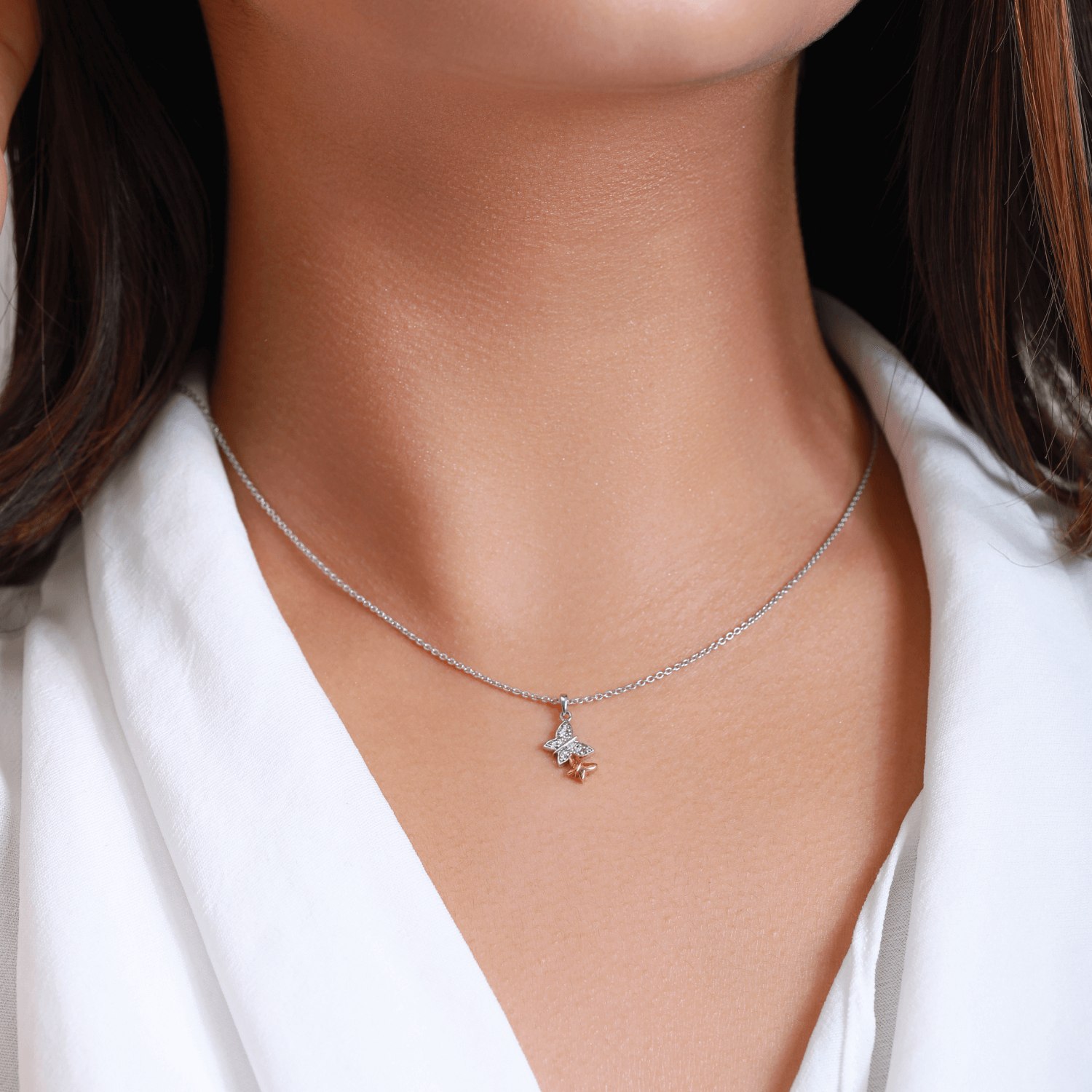 Dainty Butterfly Necklace