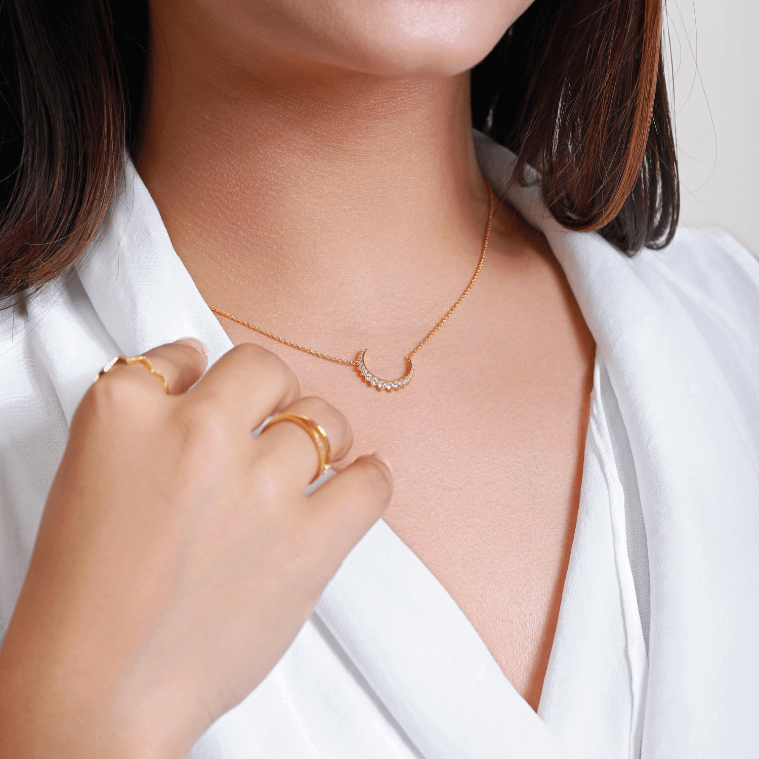 Crescent Moon Necklace