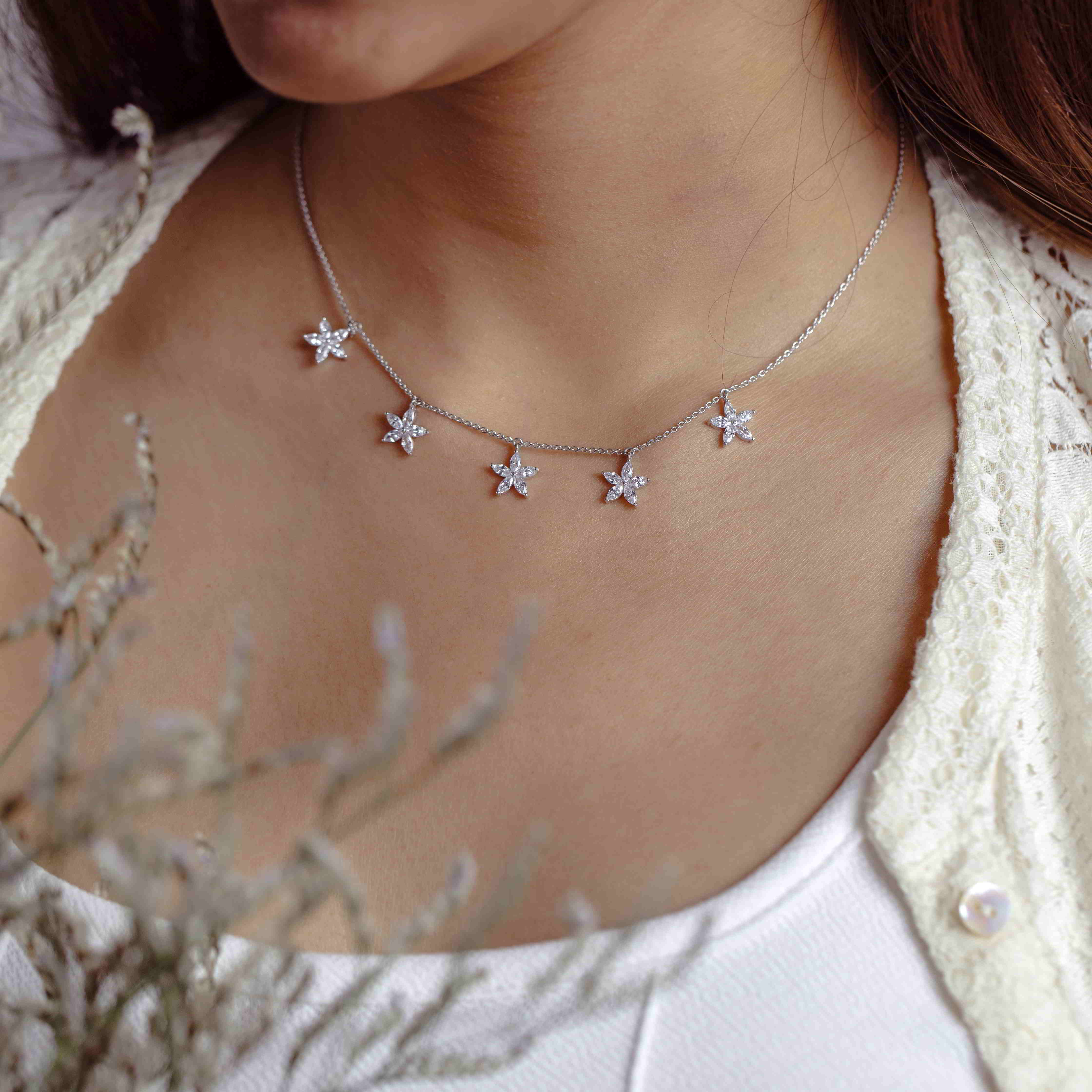 Flower Medley Necklace