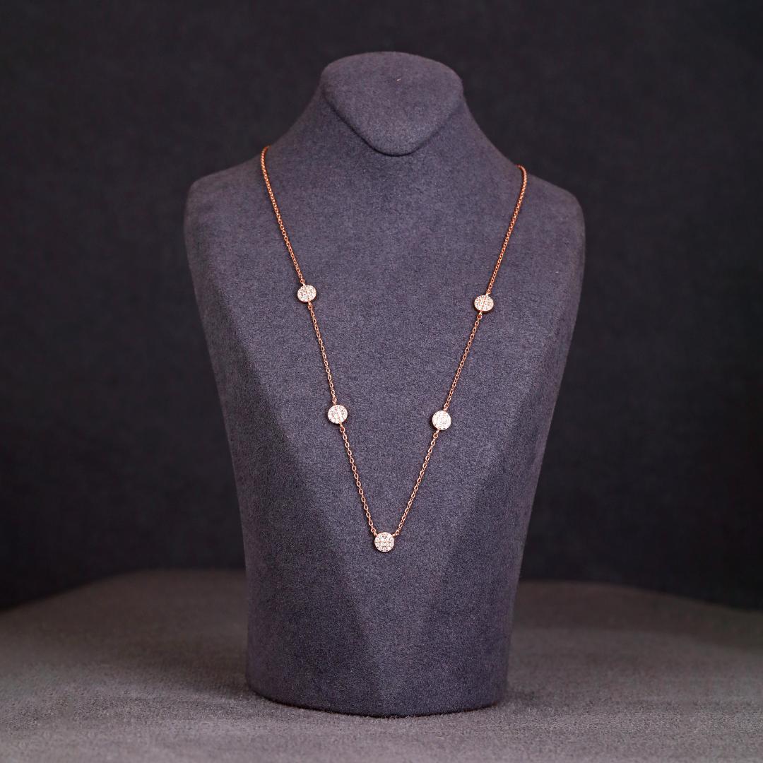 Pavé Orbit Necklace