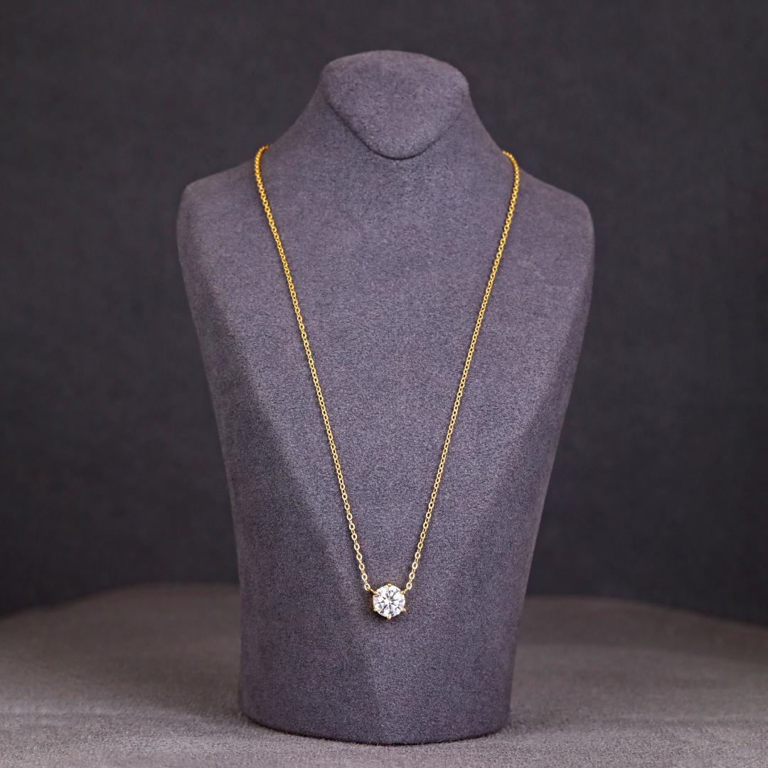 Solitaire Glow Neckchain