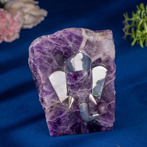 Amethyst Unshaded Ganeshji