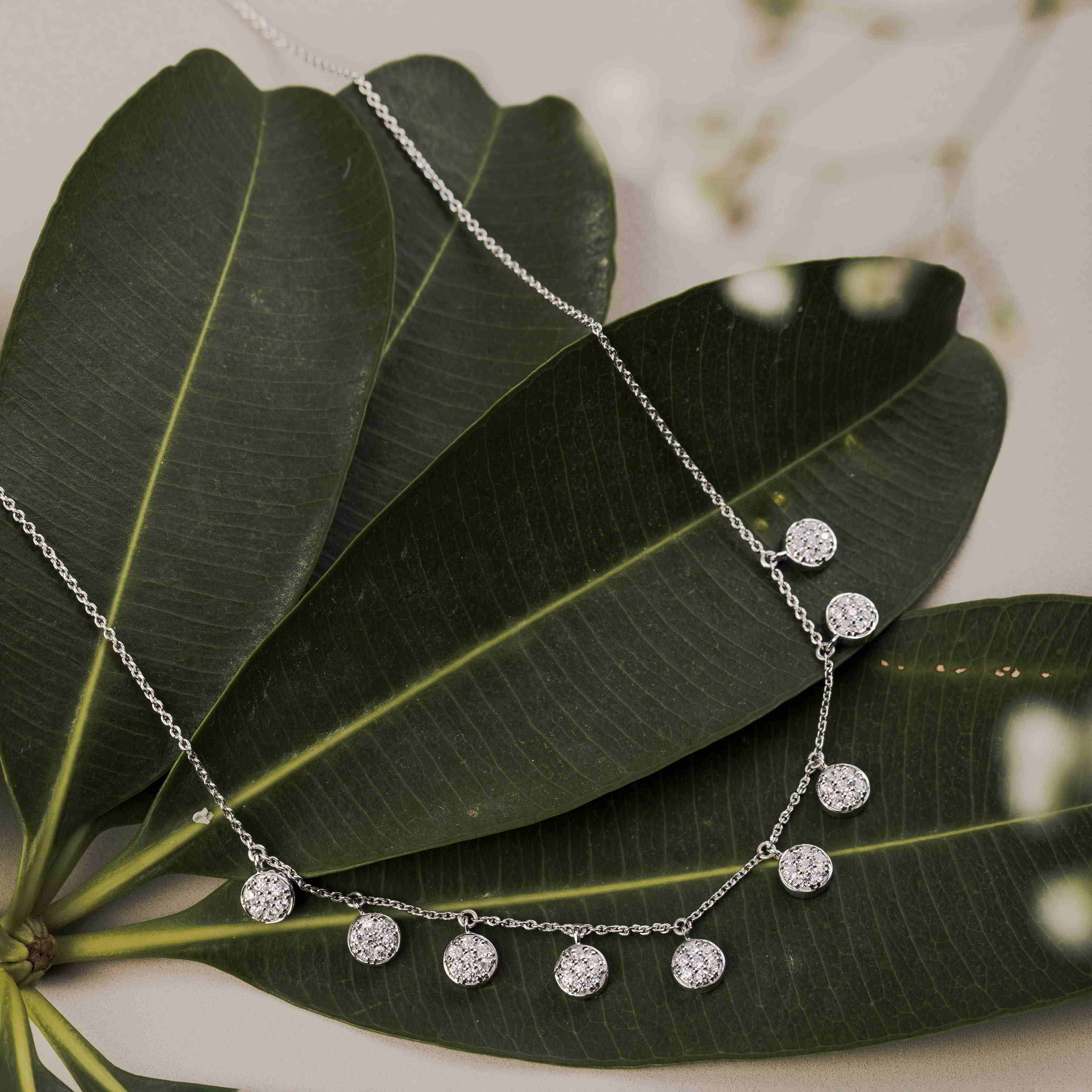 Circle Dazzle Necklace