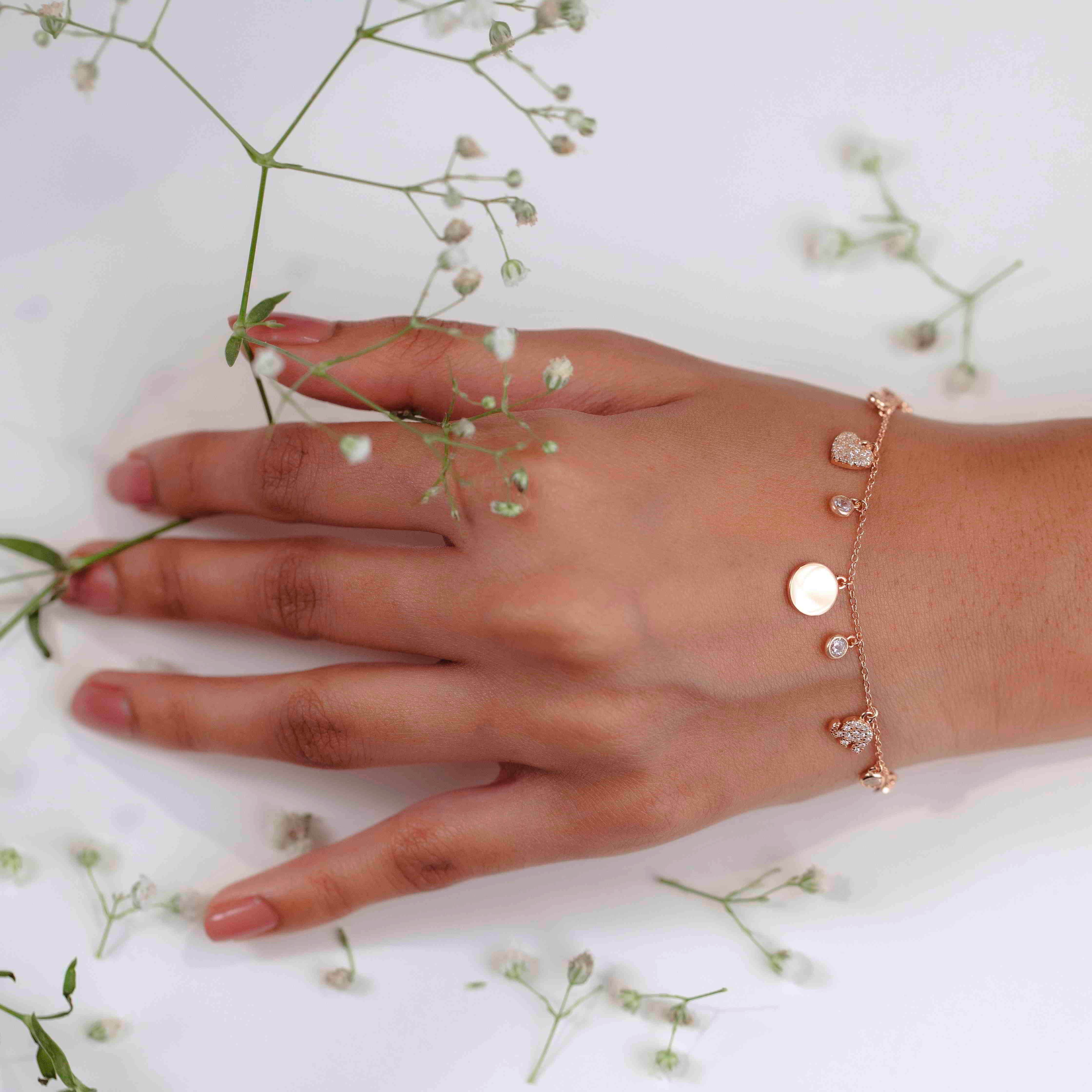 Charm Cascade Bracelet