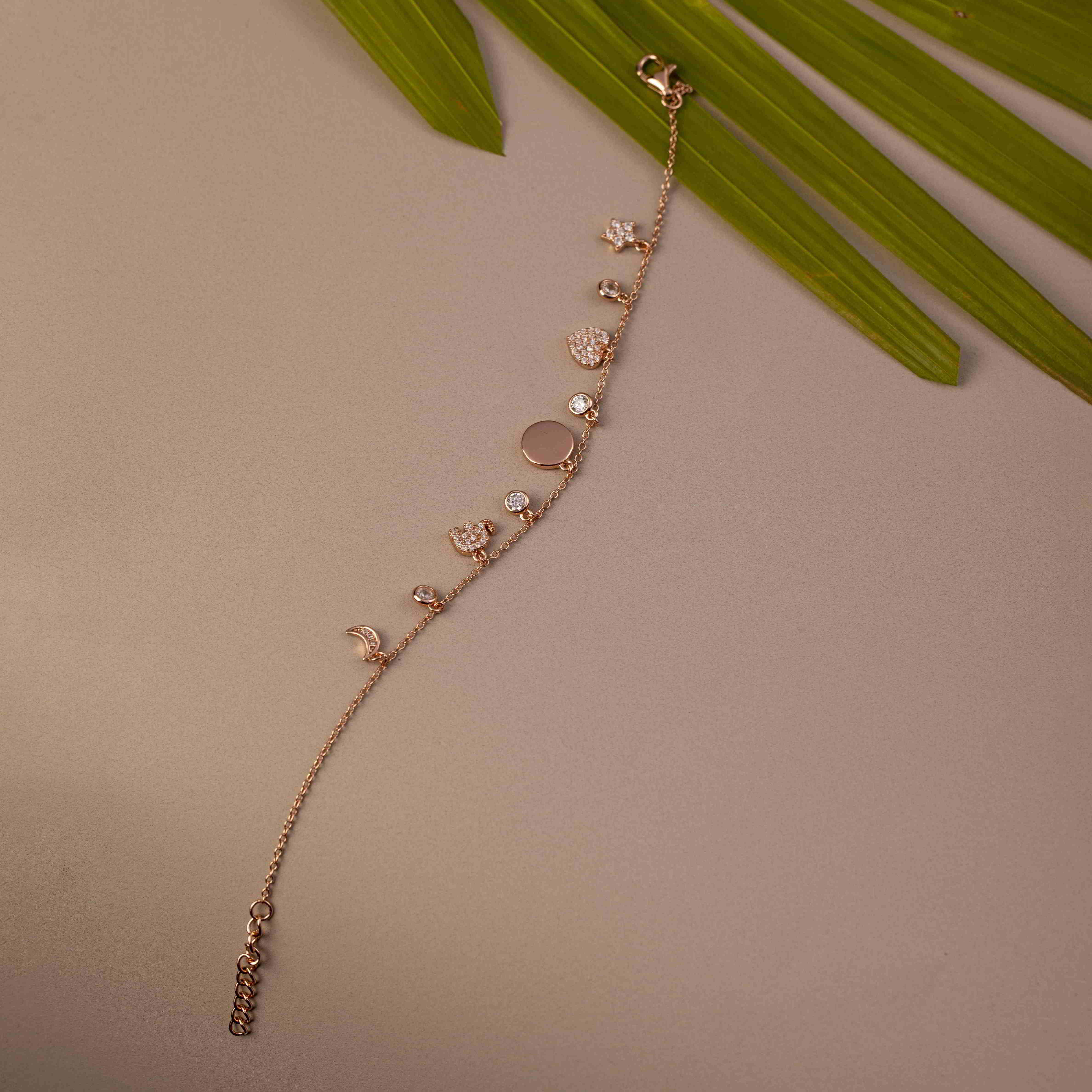 Charm Cascade Bracelet