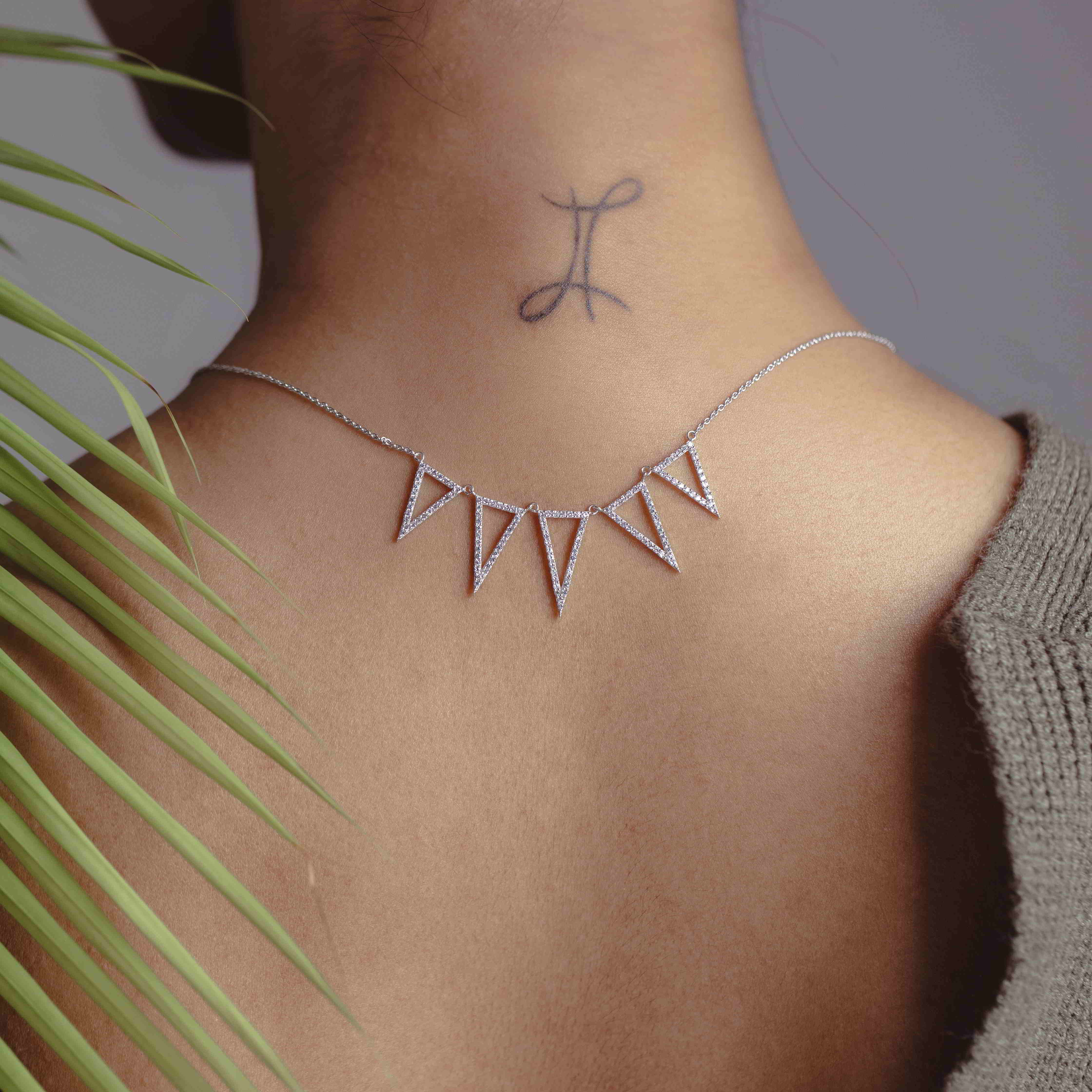 Dainty Triad Necklace