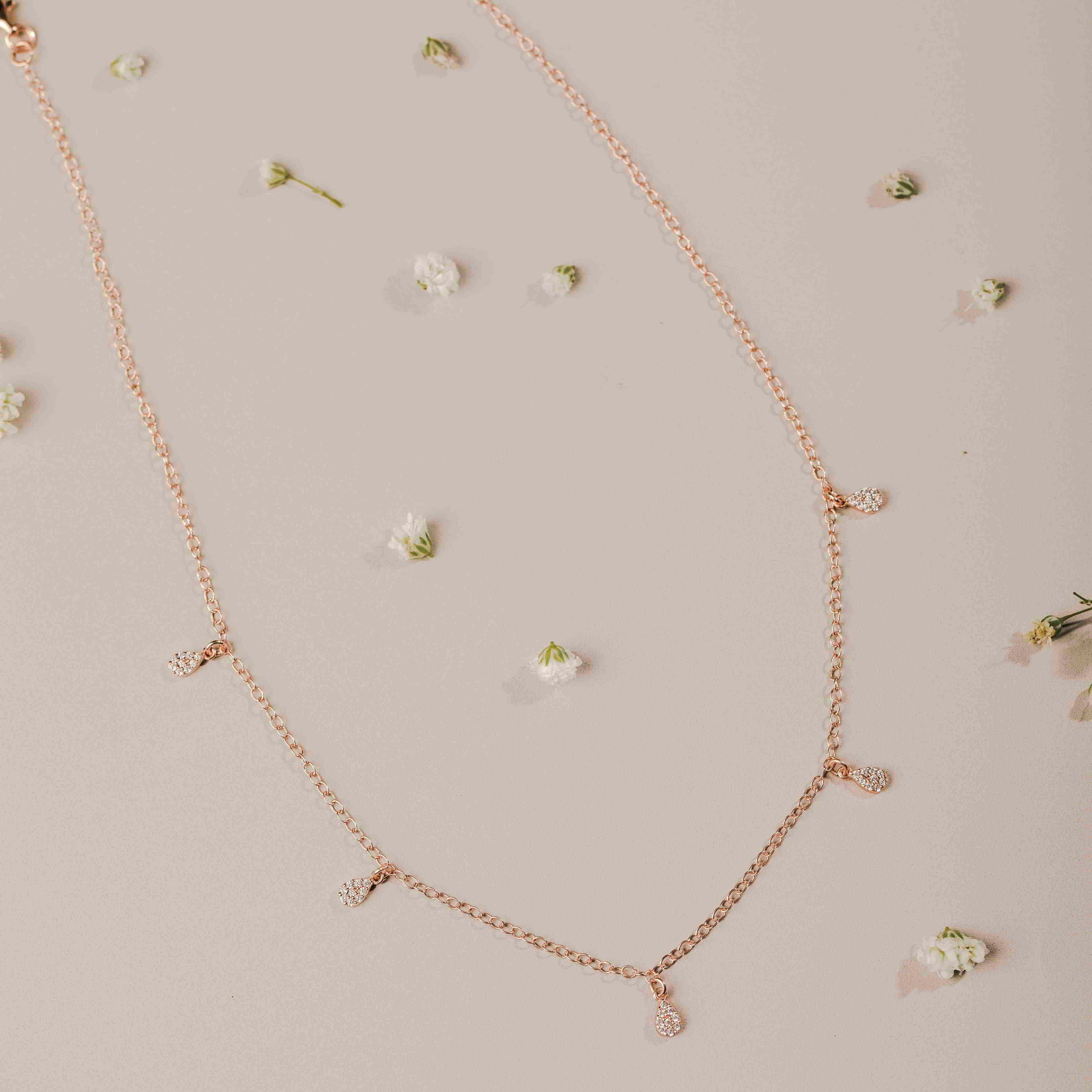Droplet Ensemble Necklace