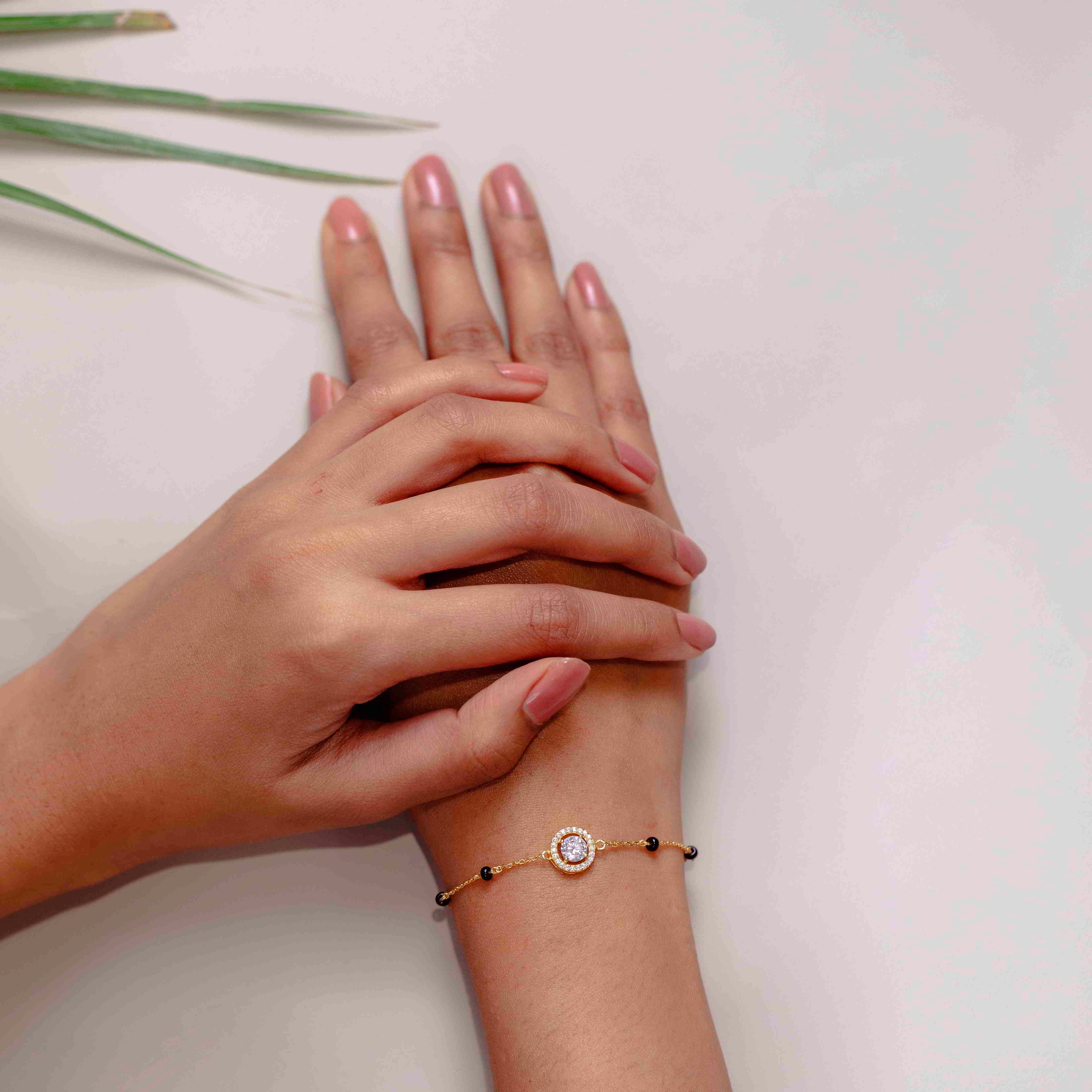 Solitaire Mangalsutra Bracelet