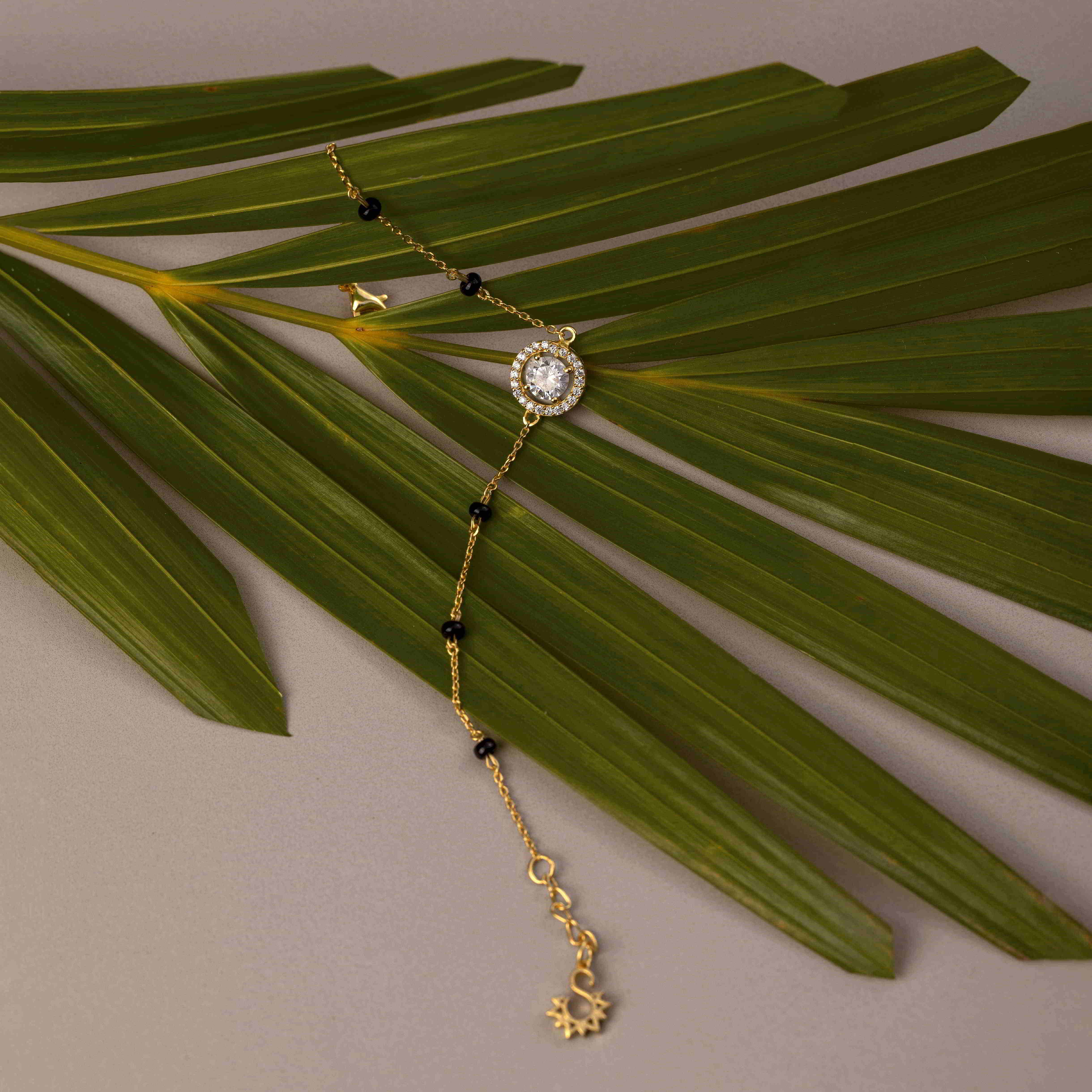 Solitaire Mangalsutra Bracelet