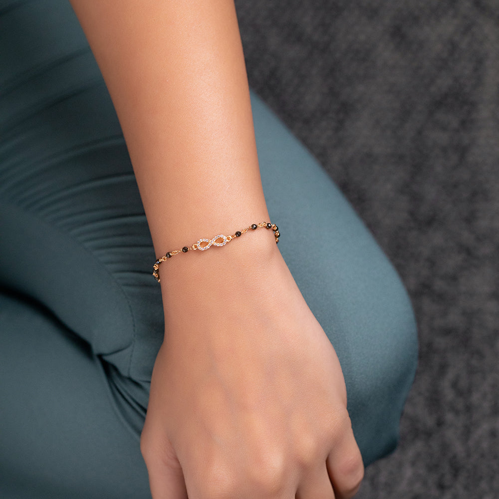 Infinity Mangalsutra Bracelet