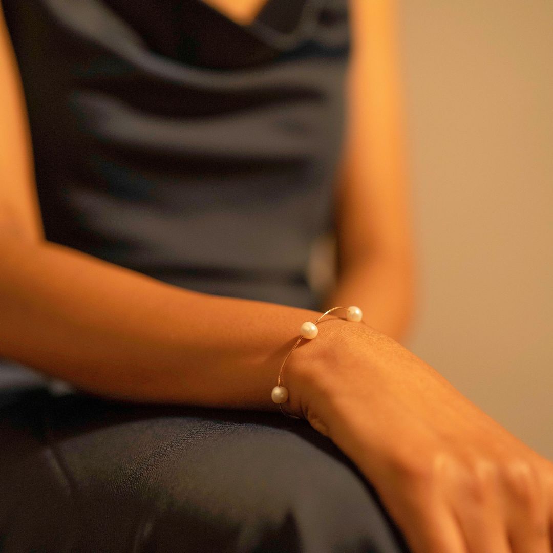 Single Layer Pearl Bracelet