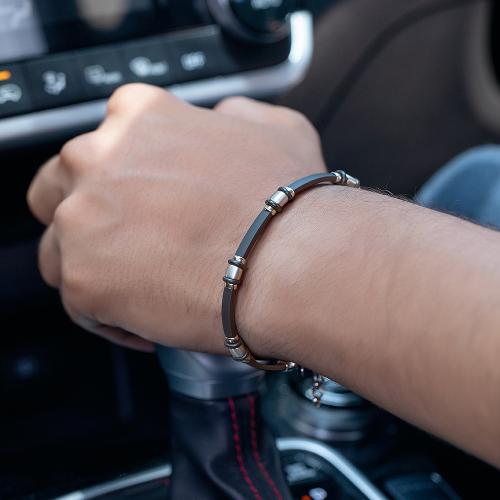 Rugged Silicon Black Band