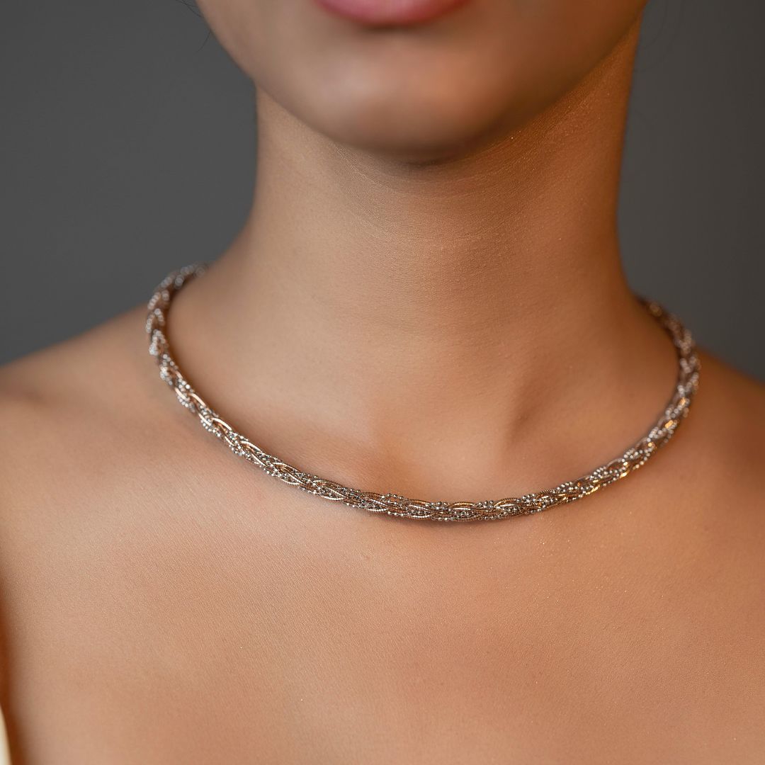 Solid Bold Italian Silver Kanta