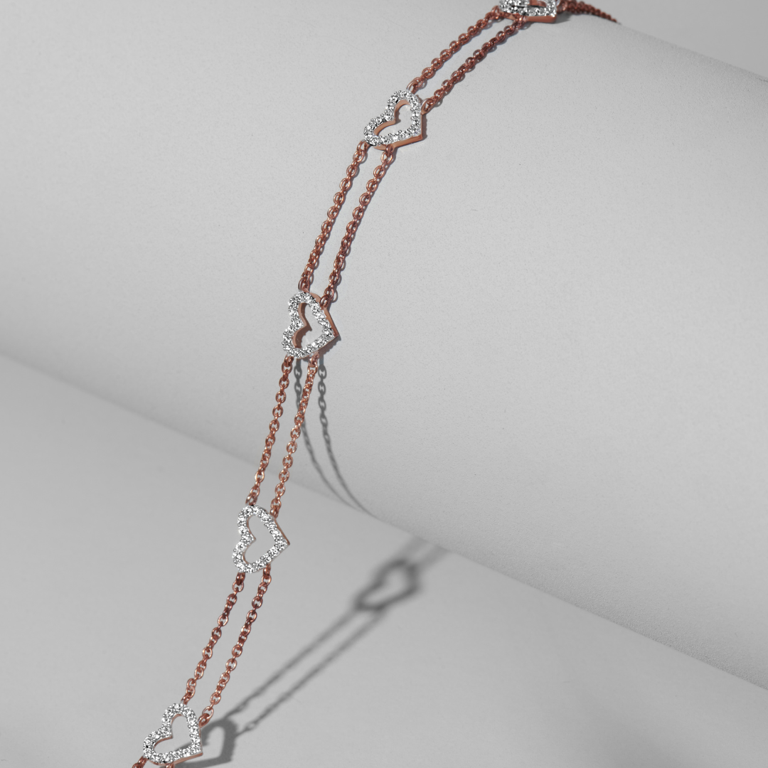 All Hearts For You Wristliner