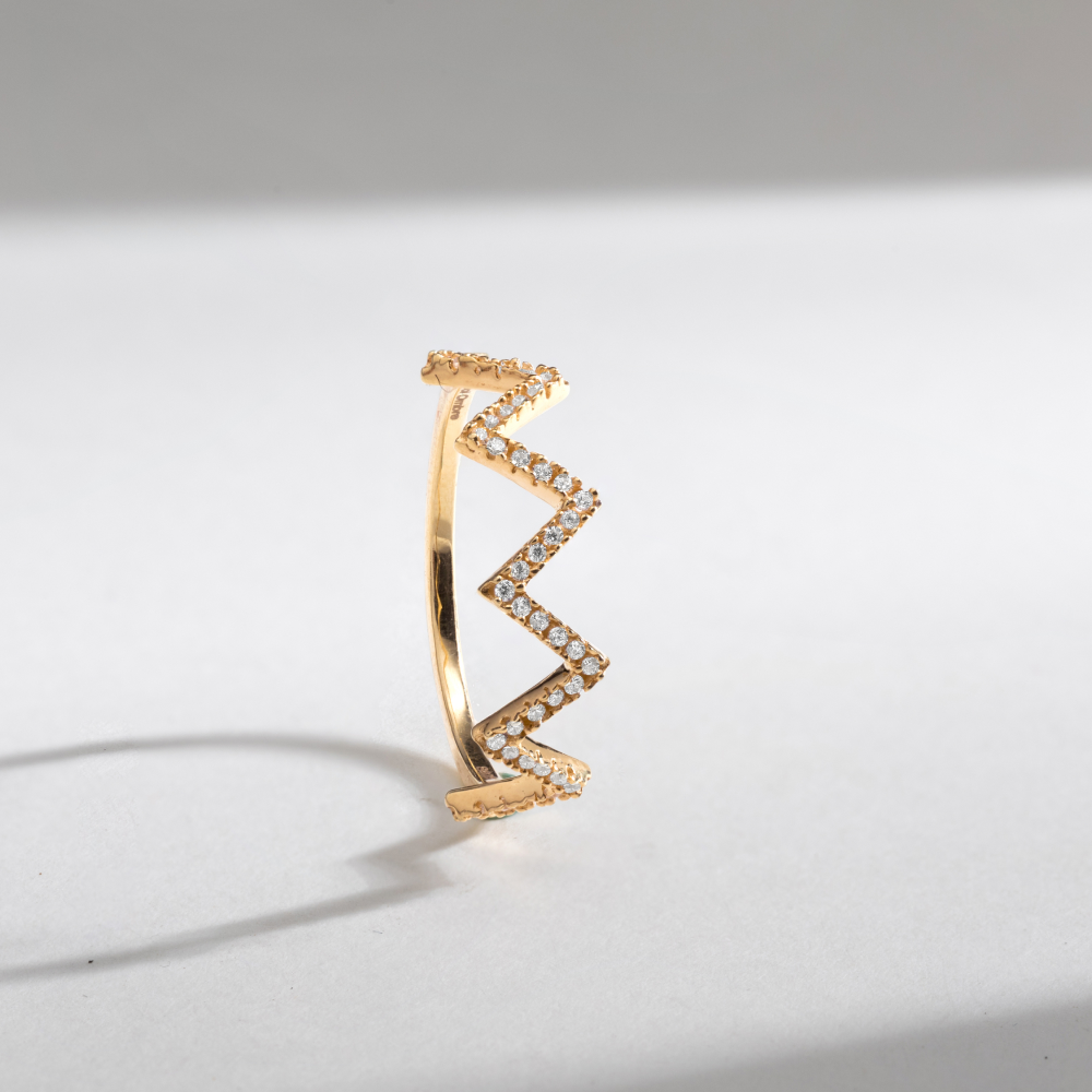 Zig Zag Ring