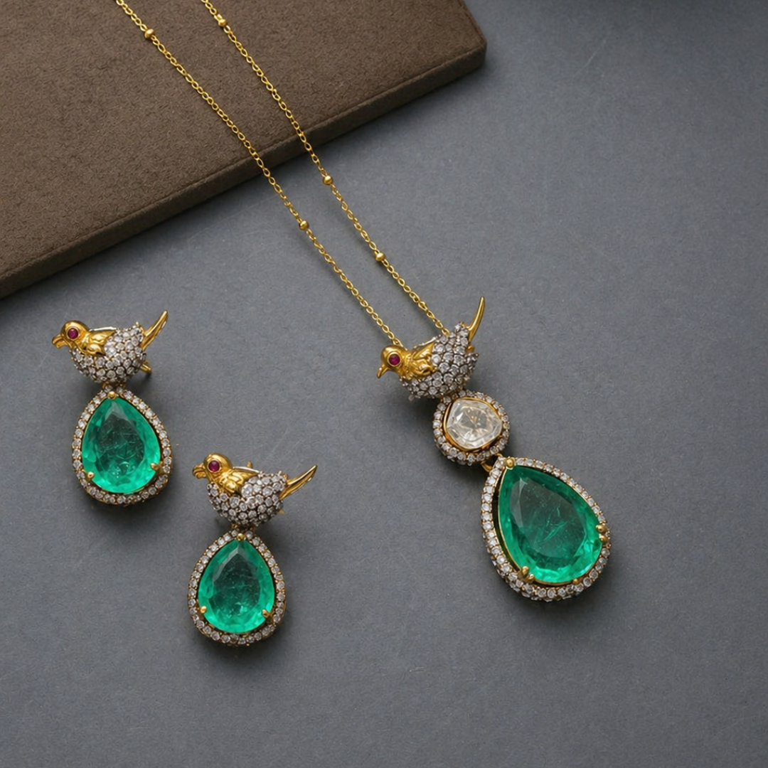 Panna Dove Pendant Set