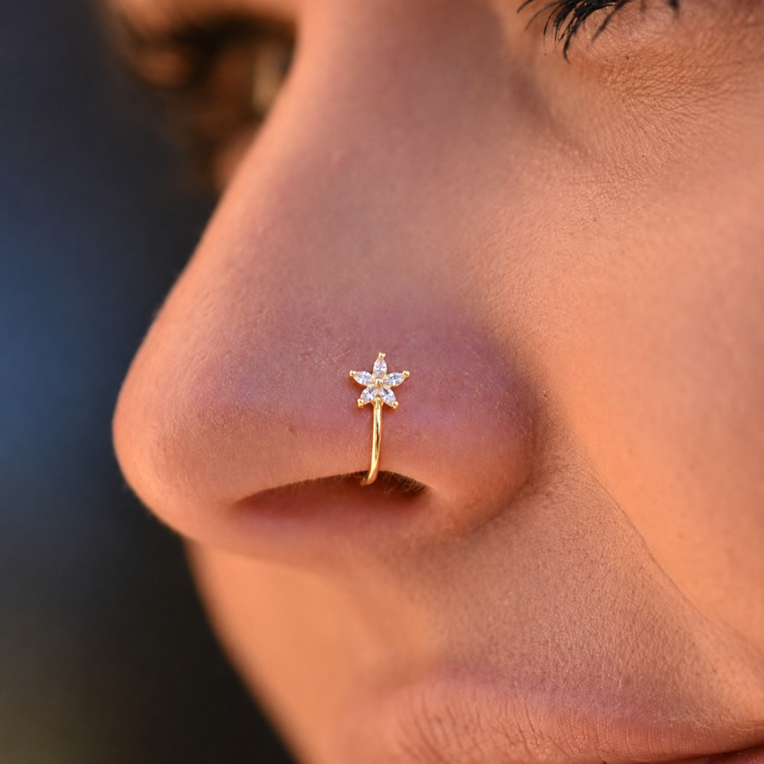 Starlet Pressable Nose Pin