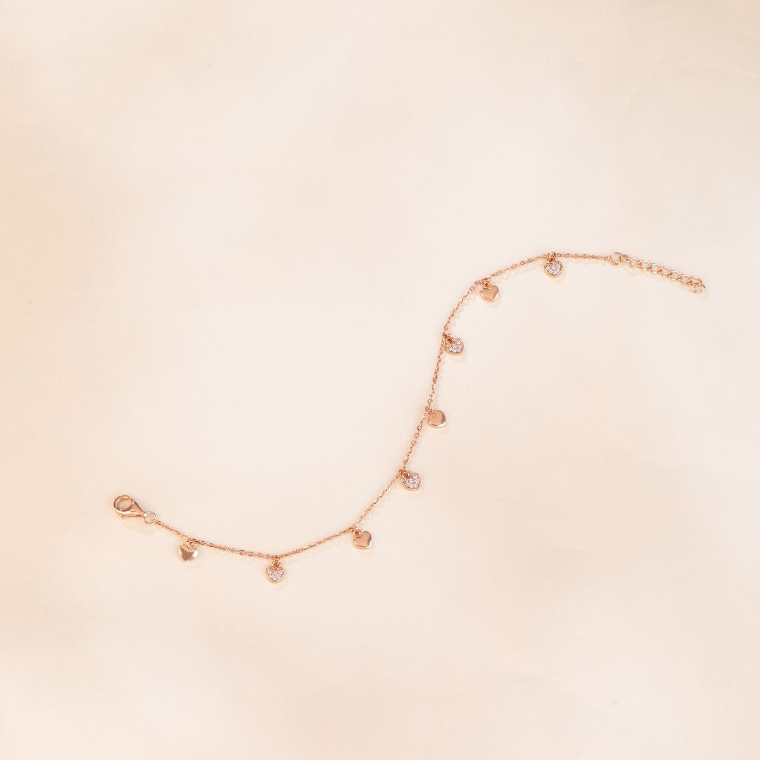 Half Hearts Bracelet