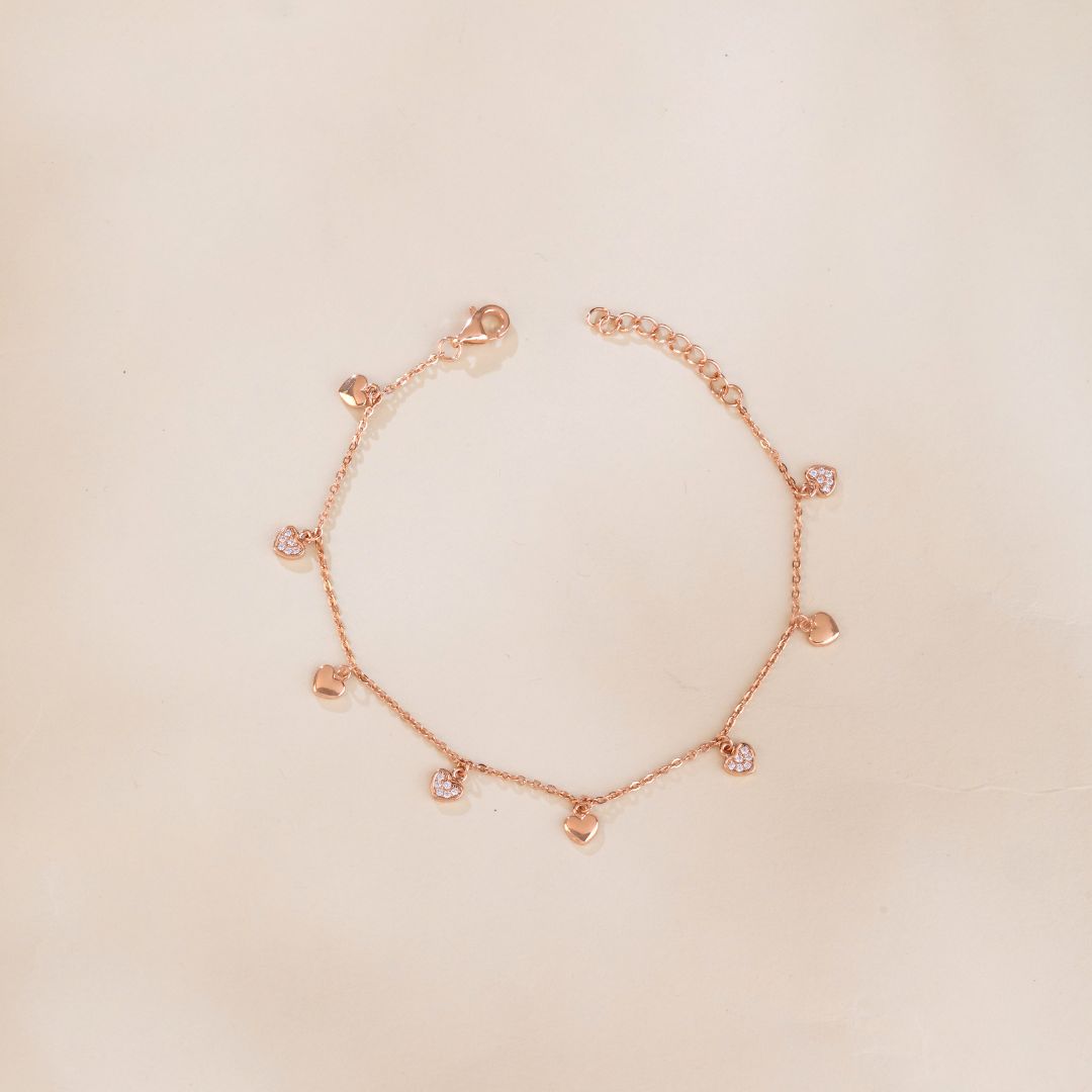 Half Hearts Bracelet