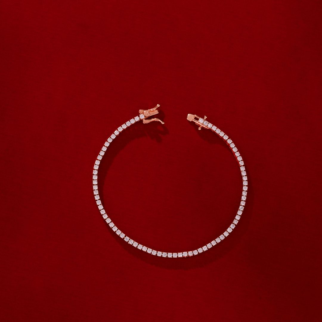 Kept Together Tennis Bracelet