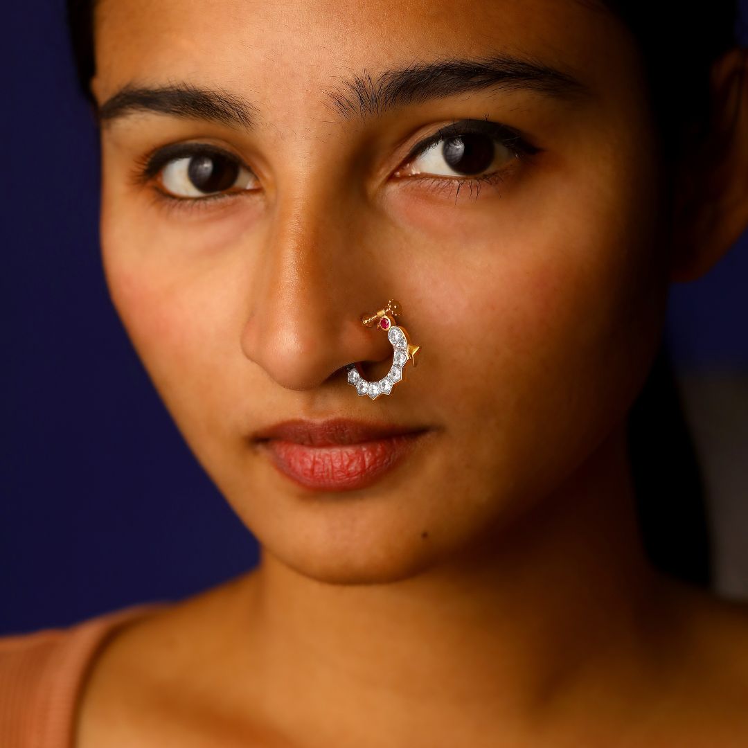 Ruhani Nose Pin