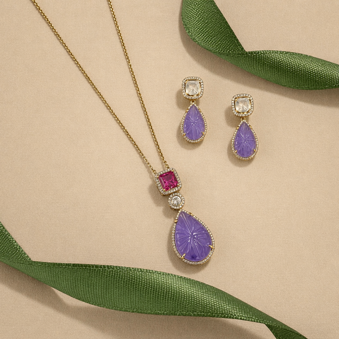 Amora Earrings Drop (Only earrings)