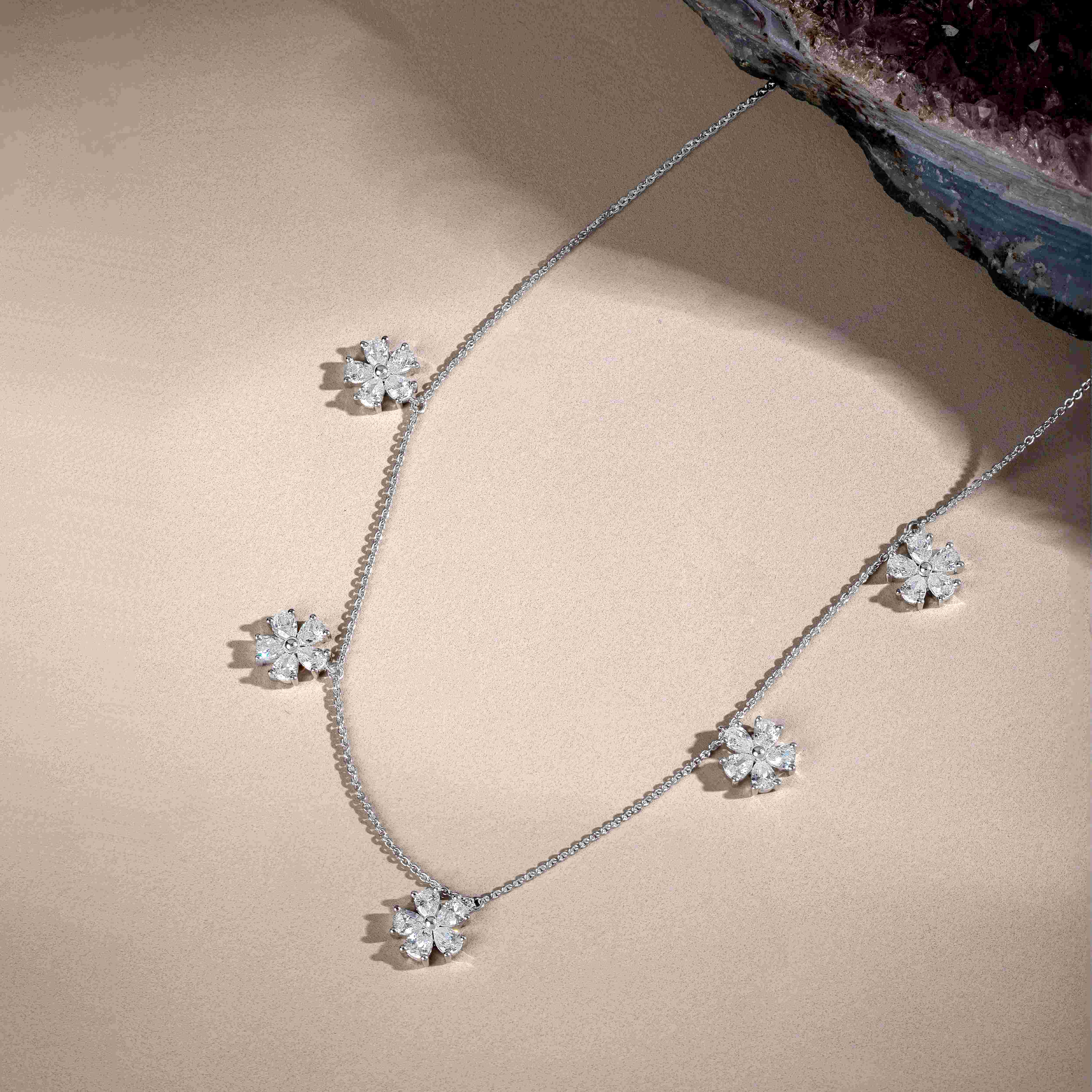 5 Floret Necklace