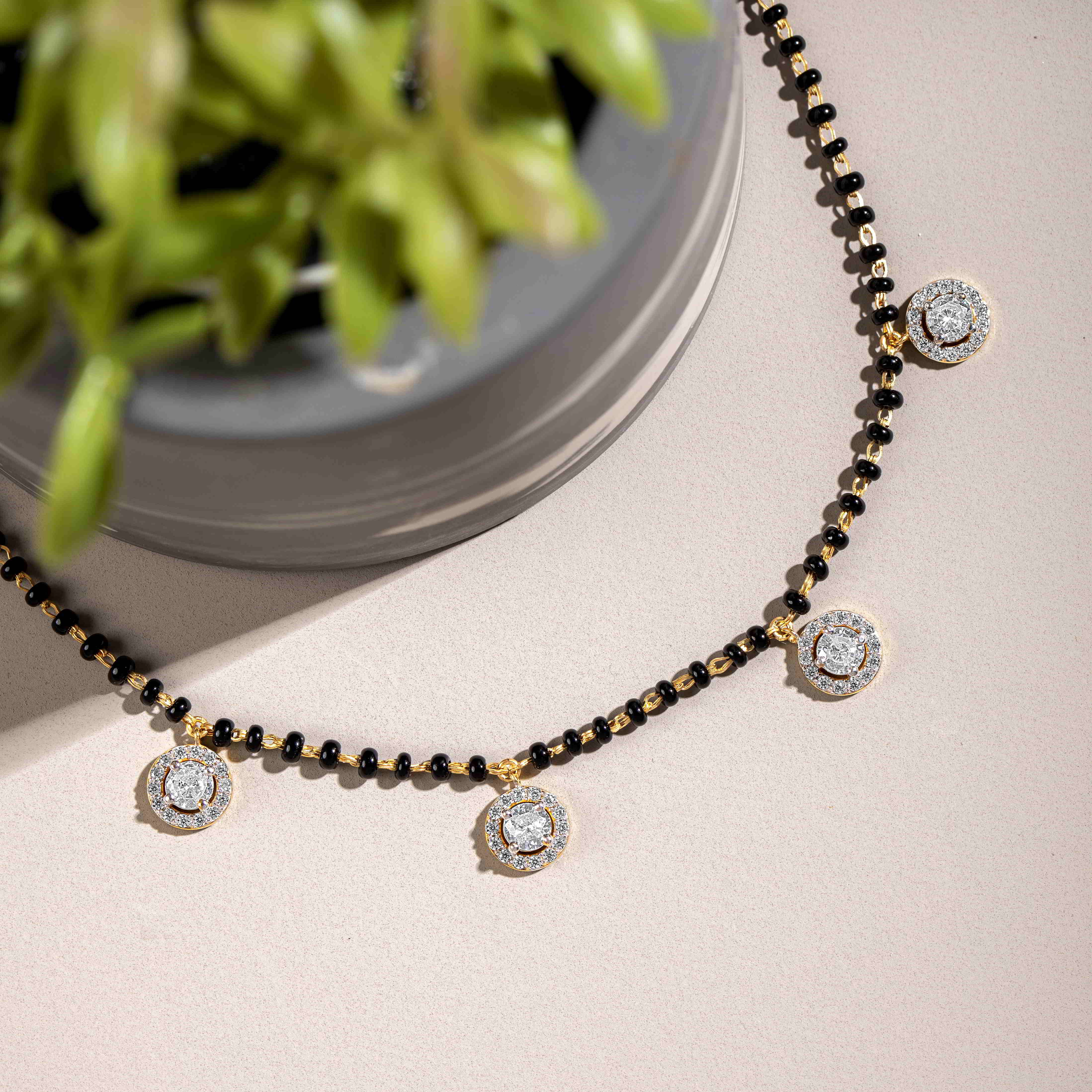 Solitaire Drop Mangalsutra