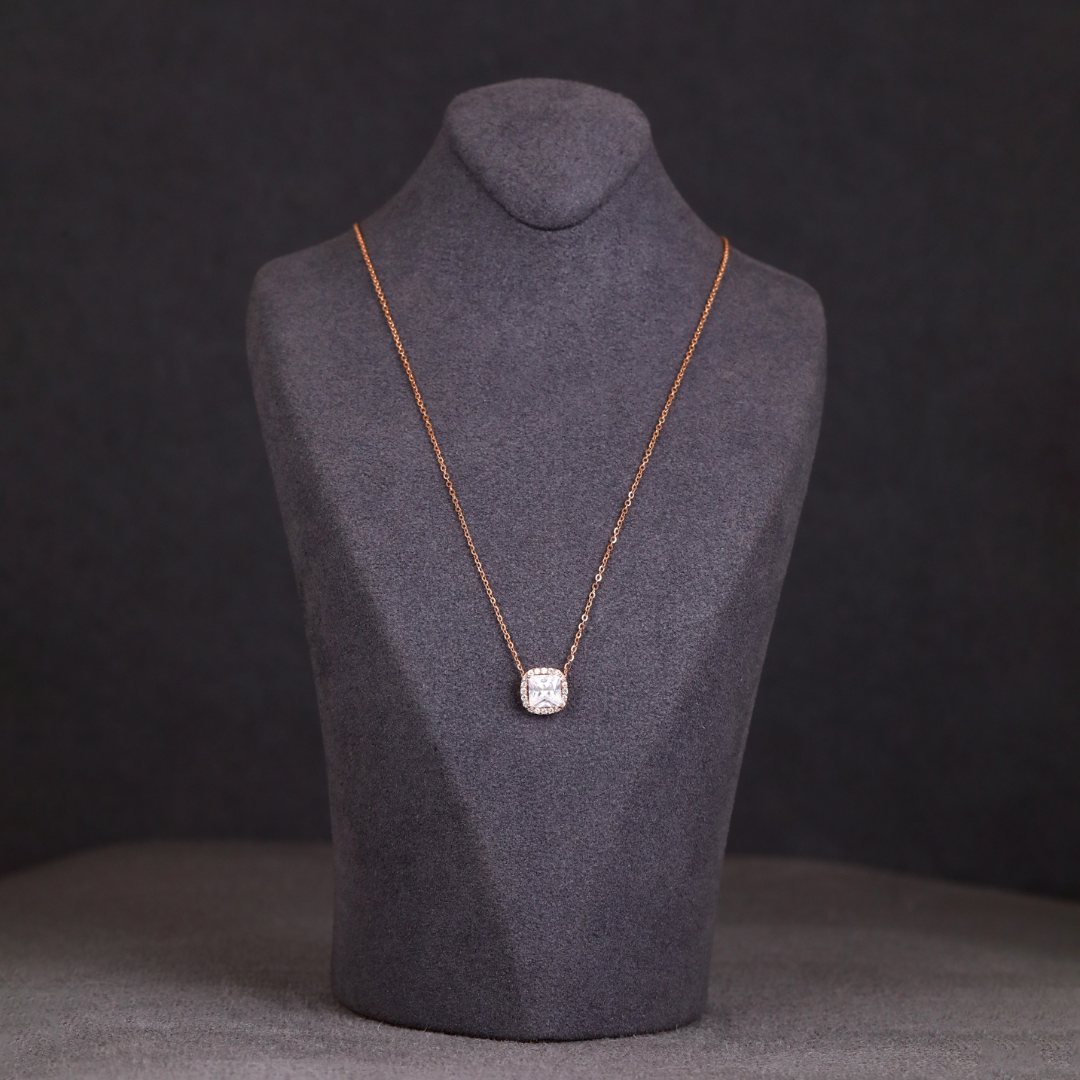Cushion Glow Necklace
