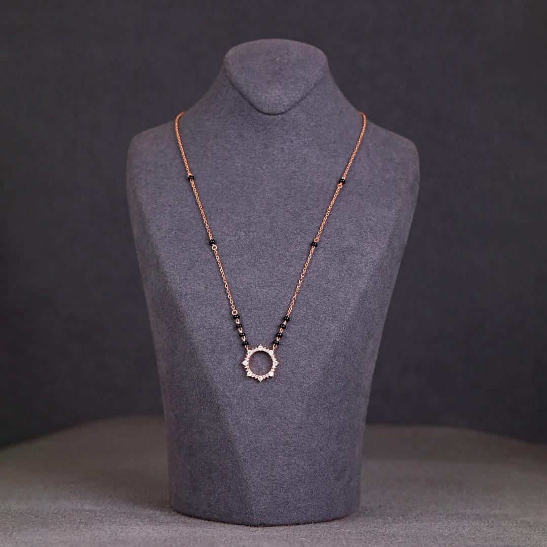 LumiCircle Solitaire Mangalsutra