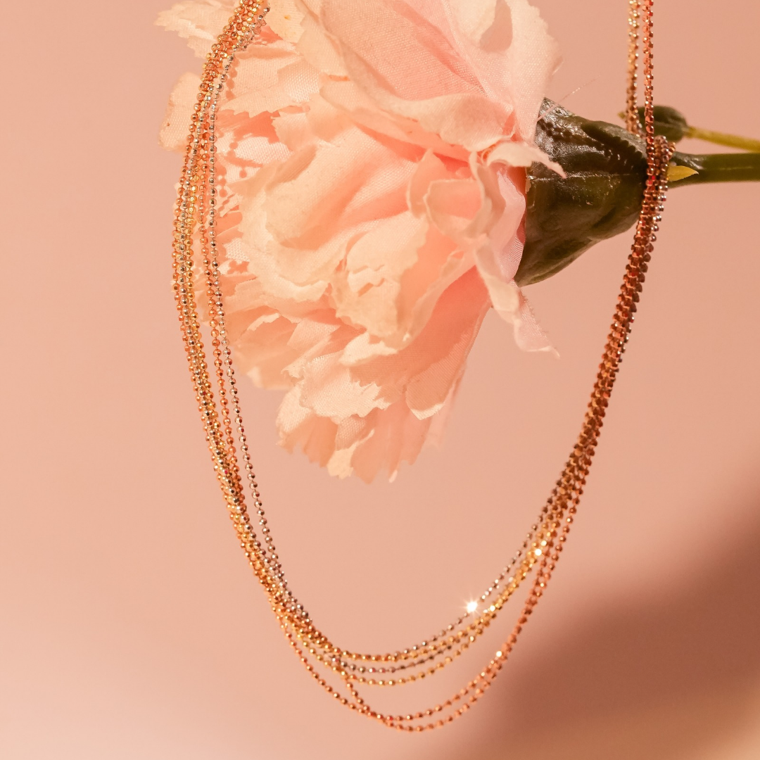 Tricolour Cascade Italian Chain