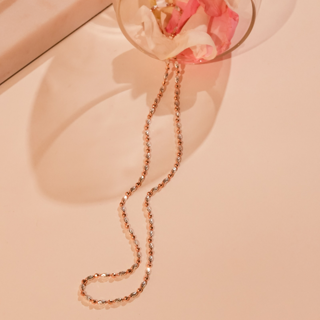 Two-Tone Bead Chain
