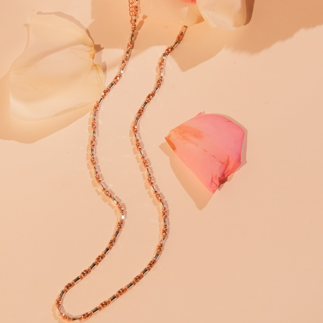 Rose Gold Link Italian Chain